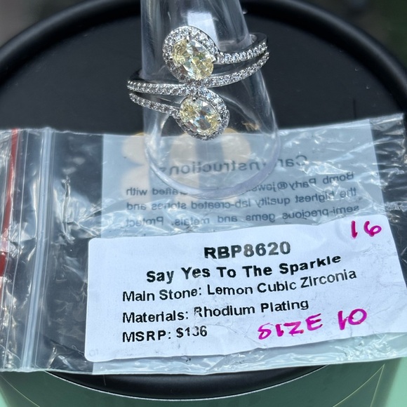 NWT BOMB PARTY RING SIZE 10! - Picture 5 of 5